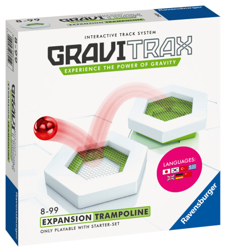 Ravensburger gravitrax trampolino, gioco innovativo ed educativo stem, 8+, accessorio - GRAVITRAX