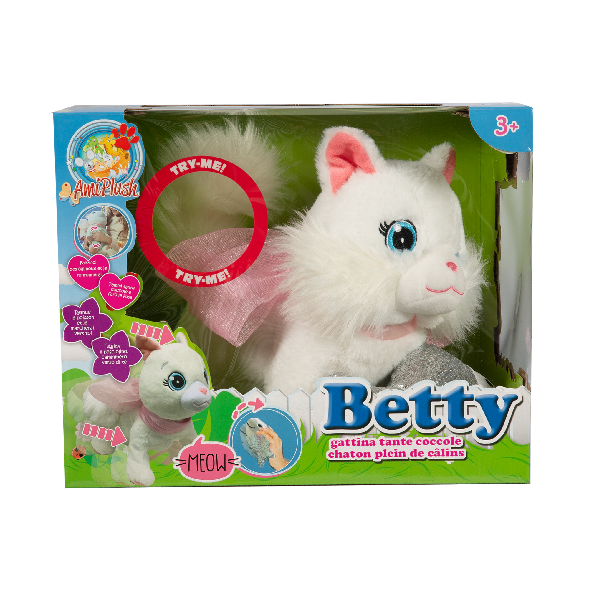Betty - gattina tante coccole - AMI PLUSH