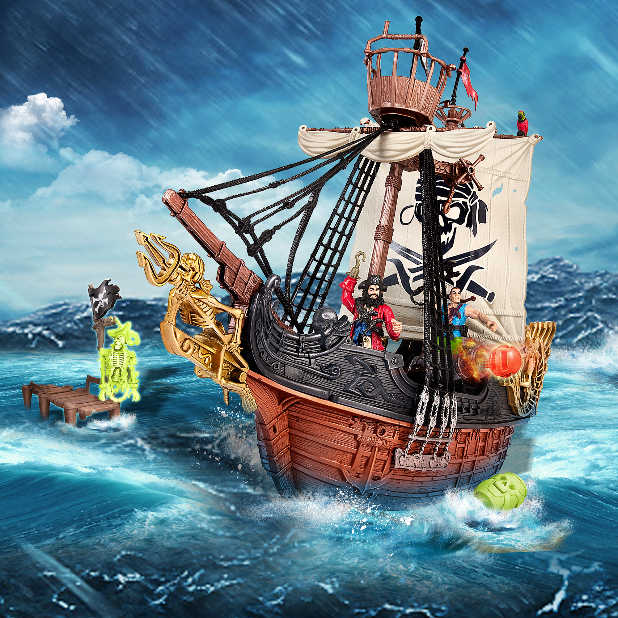 Playset nave dei pirati - INVINCIBLE HEROES