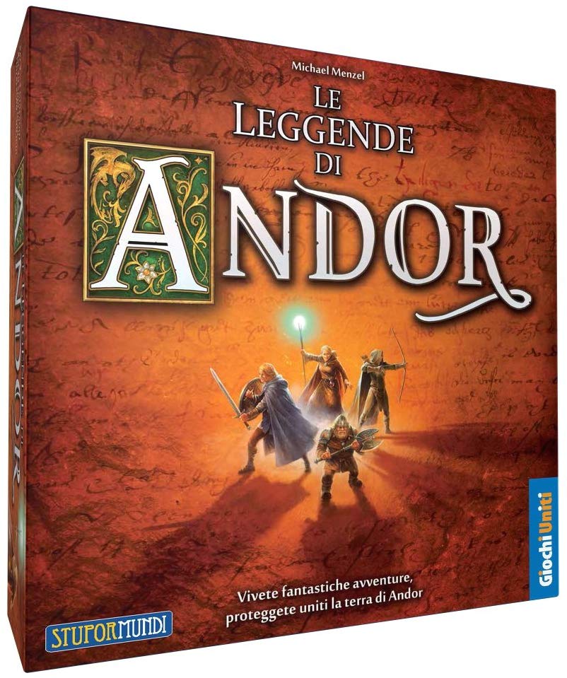 Le Leggende Di Andor: Il Freddo Eterno – Gioco Da Tavolo Cooperativo Per Famiglia – Devir