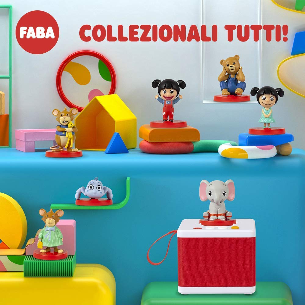 Personaggio sonoro teddy - faba – le filastrocche della buonanotte - FABA