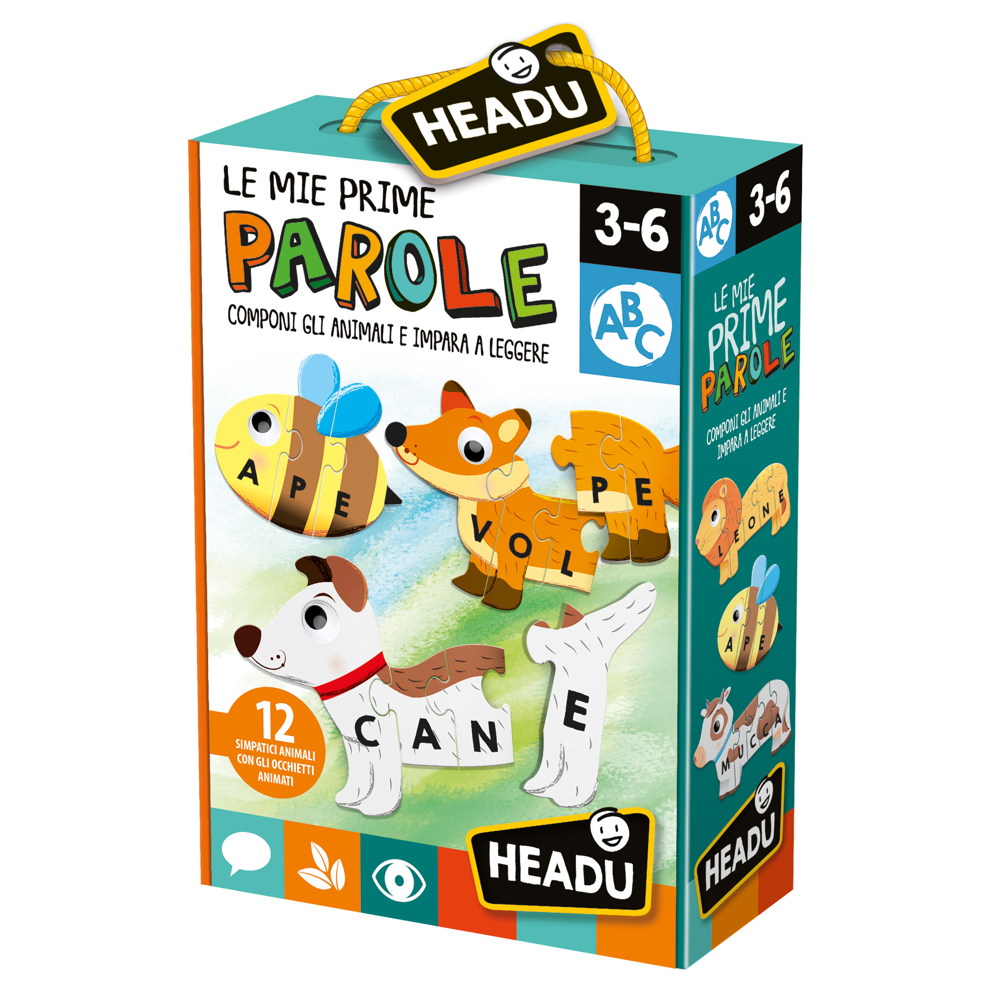 Headu - labirinti e trabocchetti - gioco educativo 3-6 anni - Toys
