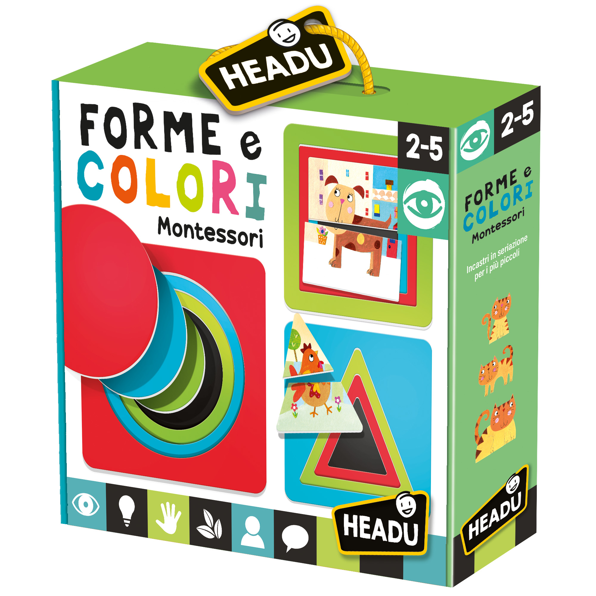 Headu forme e colori montessori - 