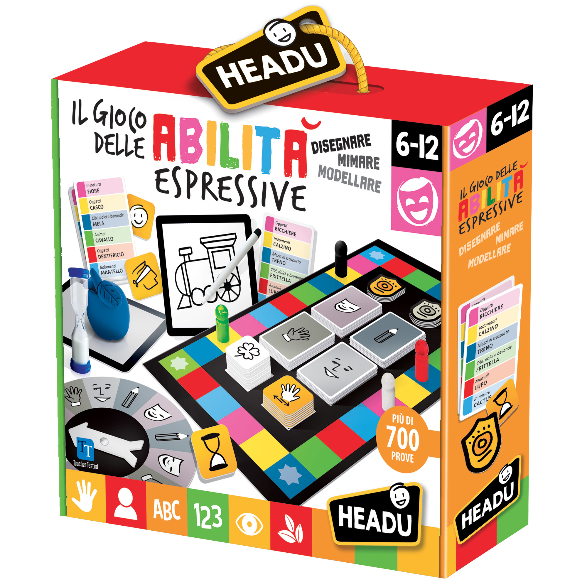 Headu il gioco delle abilità espressive - 