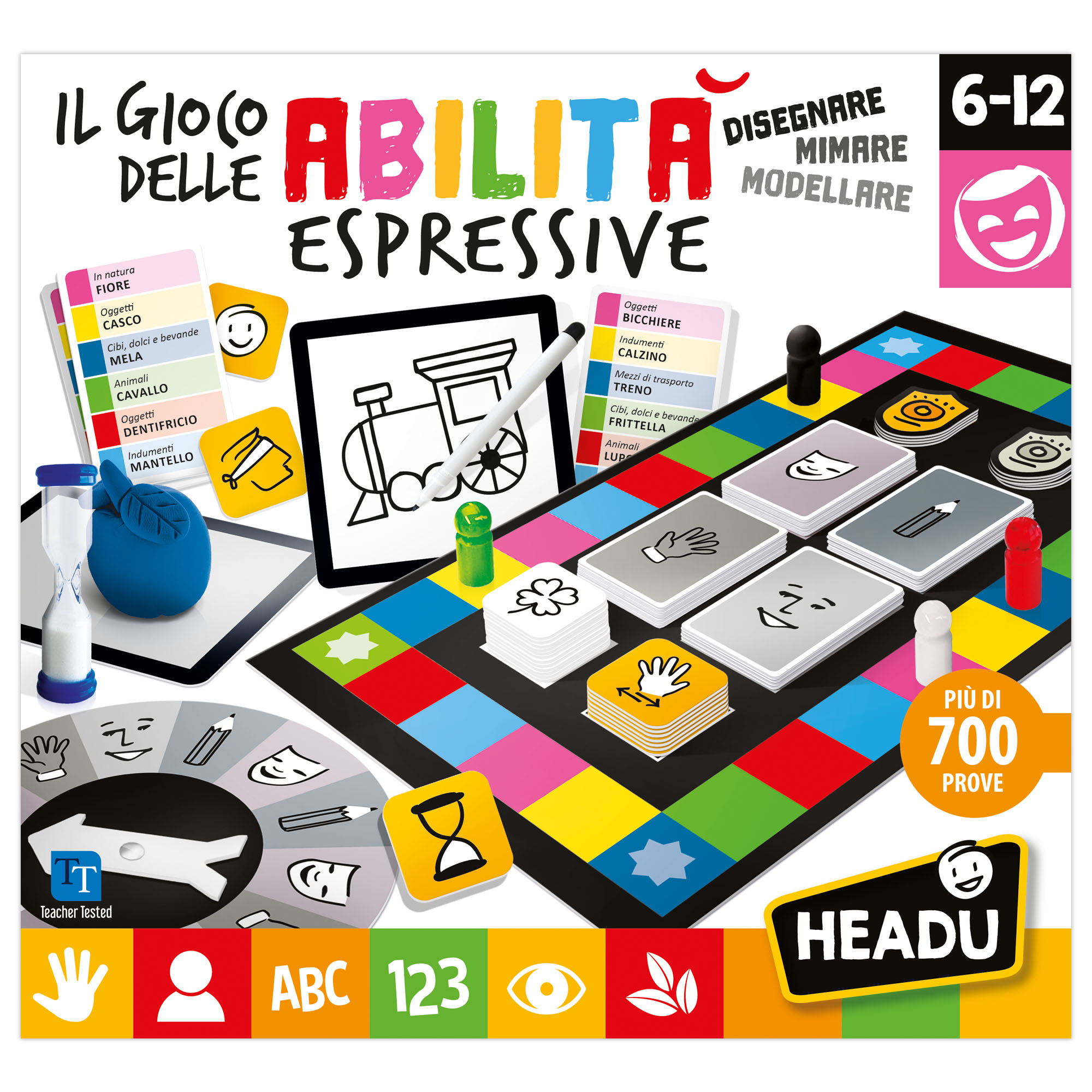 Headu il gioco delle abilità espressive - 