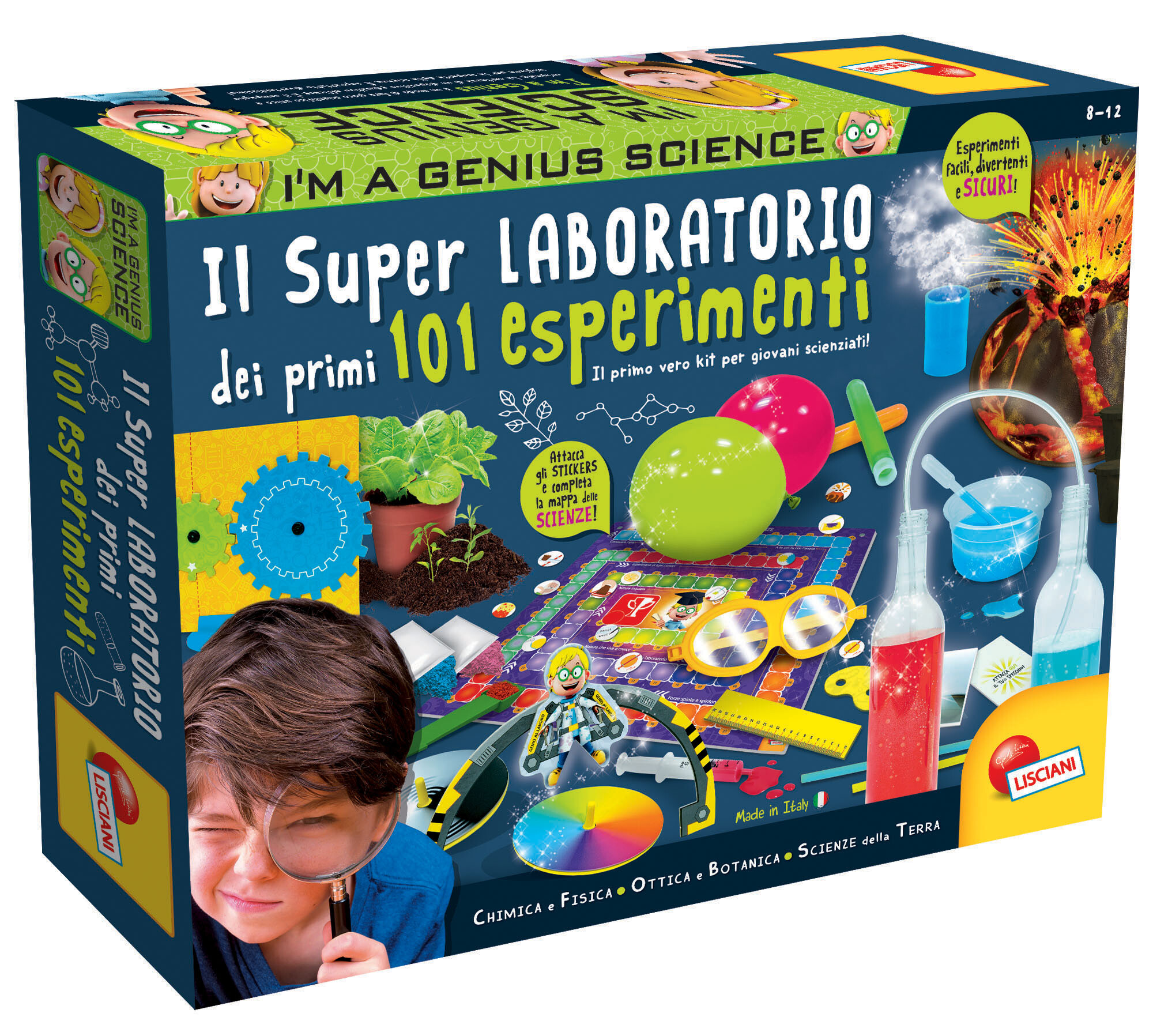 I'm a genius il super laboratorio dei primi 101 esperimenti - LISCIANI