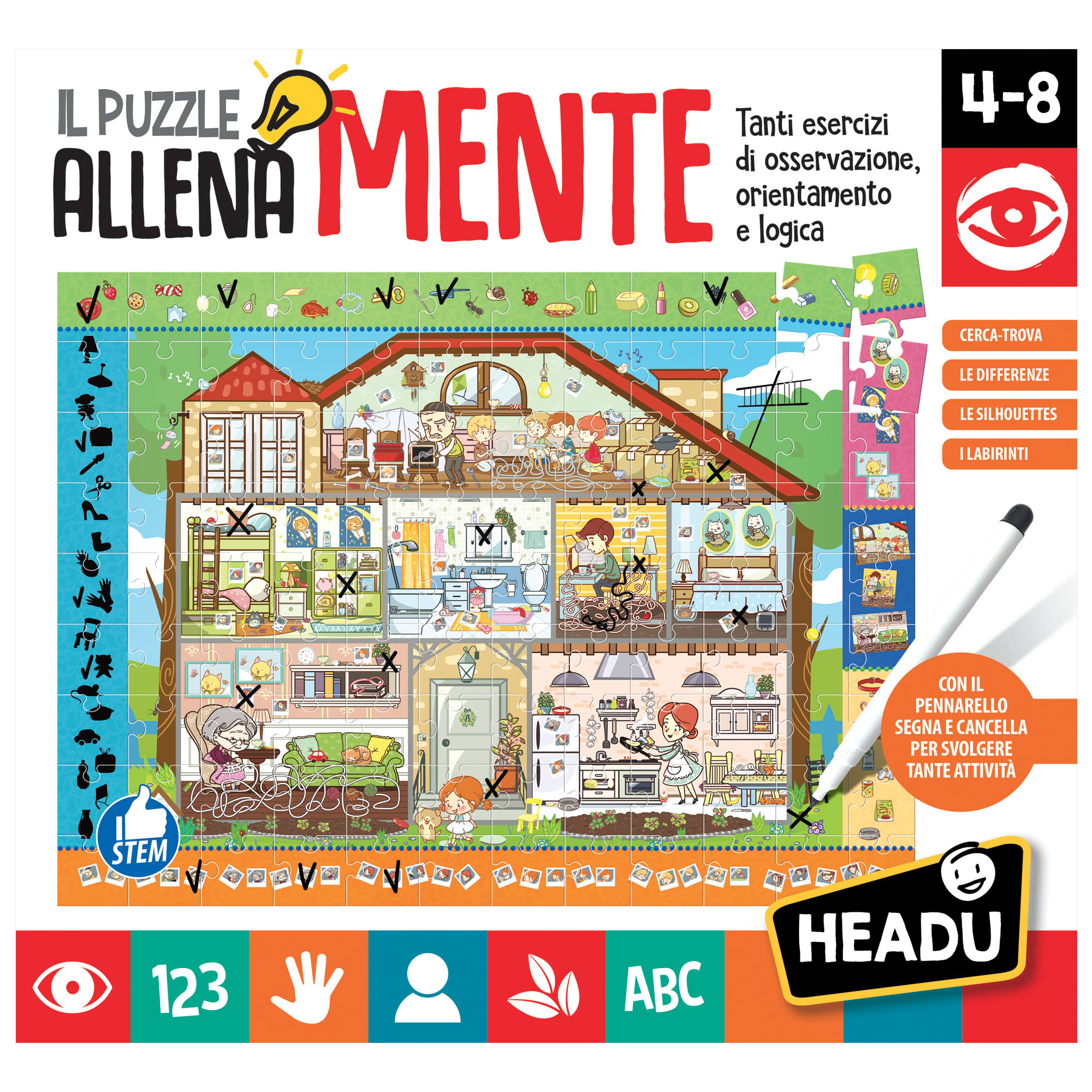 Headu il puzzle allenamente - 