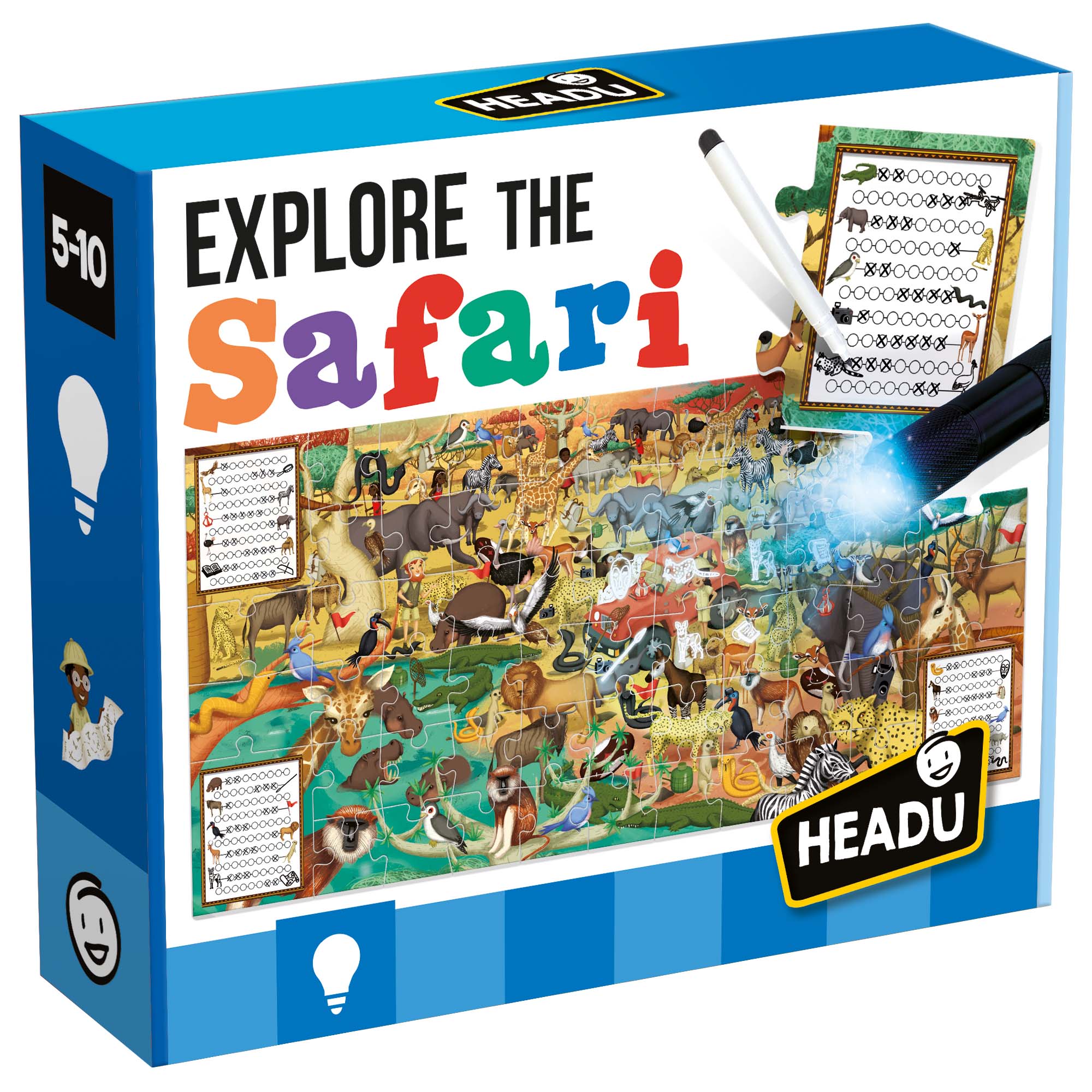 Headu explore the safari. stimolare il pensiero scientifico sin da piccoli! - 