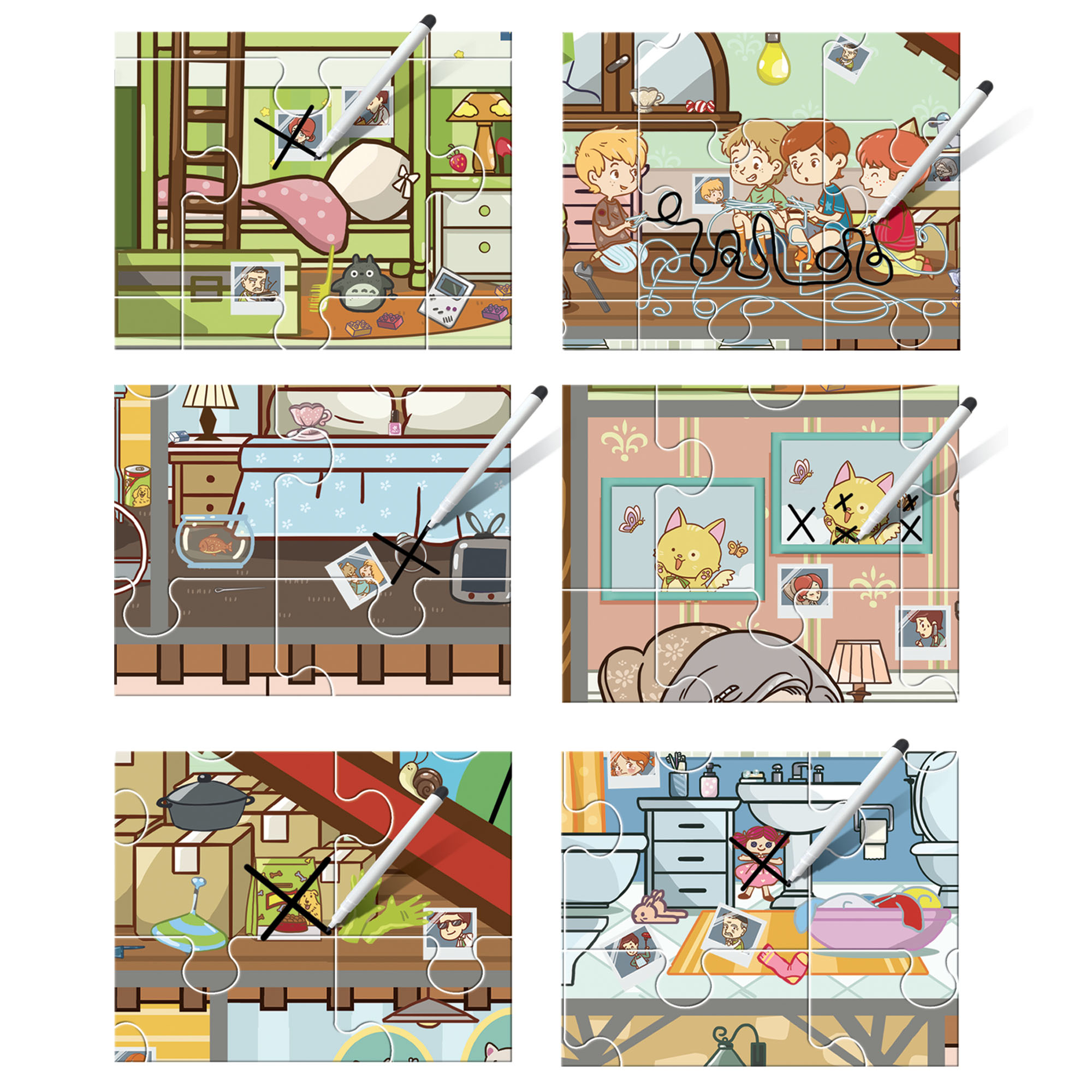 Headu il puzzle allenamente - 