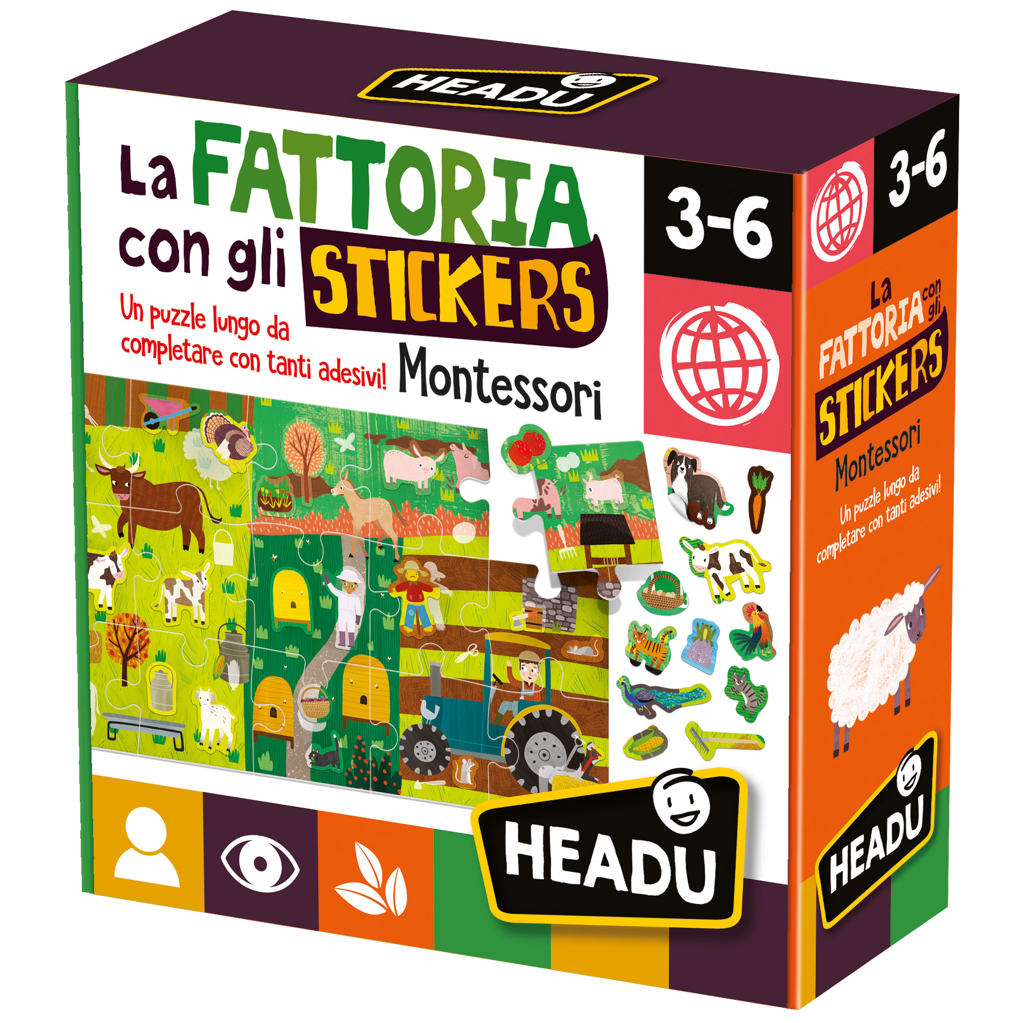 Headu la fattoria con gli stickers - 