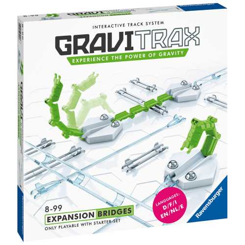 Ravensburger gravitrax ponti, gioco innovativo ed educativo stem, 8+, accessorio - GRAVITRAX