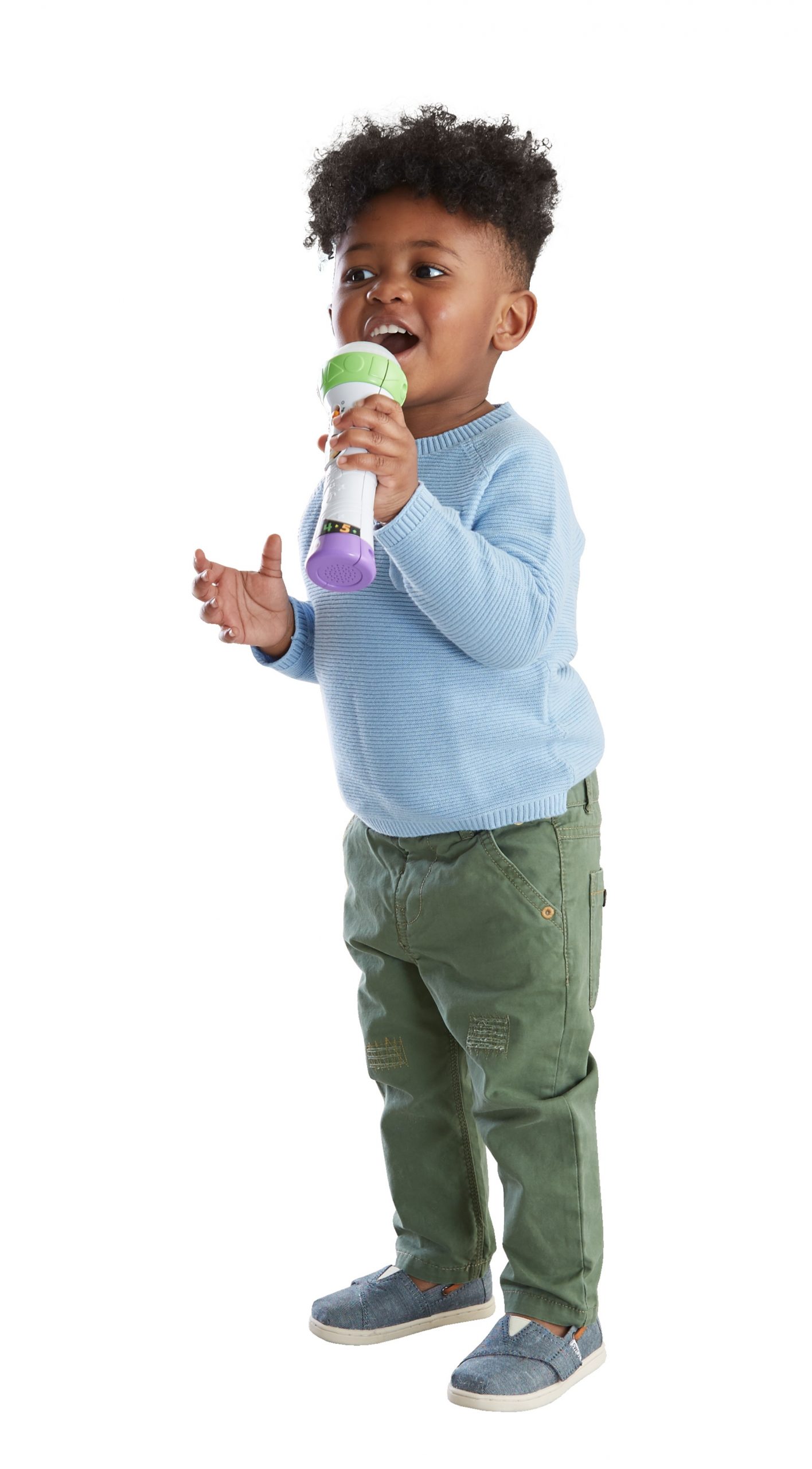 Fisher price microfono baby rock, giocattolo per imparare cantando con 2 modalità di gioco, bambini 18 + mesi, multicolore - FISHER-PRICE