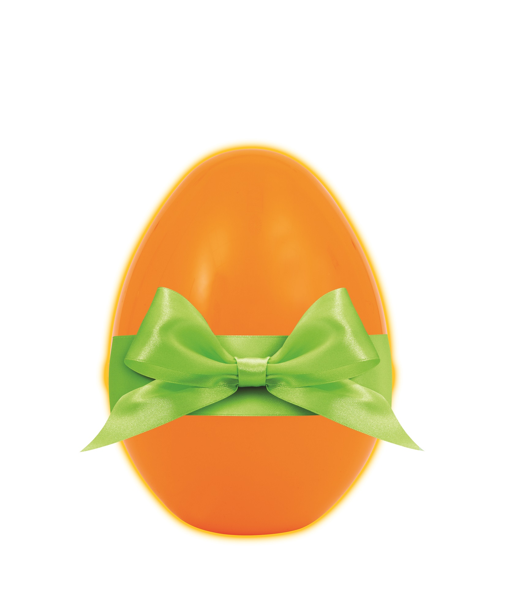 Guscio uovo pasqua arancione - 