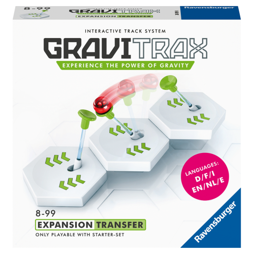 Ravensburger gravitrax transfer, gioco innovativo ed educativo stem, 8+, accessorio - GRAVITRAX