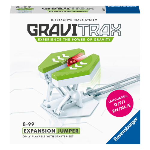 Ravensburger gravitrax jumper, gioco innovativo ed educativo stem, 8+, accessorio - GRAVITRAX