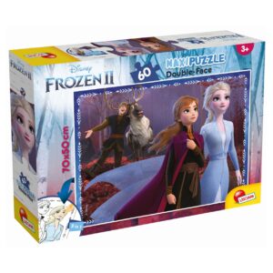 Lisciani - puzzle df supermaxi 60  frozen 2 - DISNEY PRINCESS, Frozen