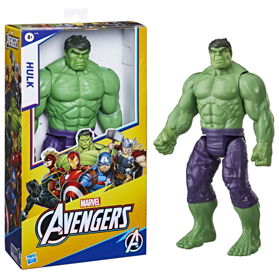 Avengers - hulk (action figure deluxe 30cm con blaster titan hero blast gear) - Avengers