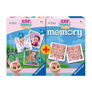 Ravensburger multipack memory®+ 3 puzzle - cry babies - CRY BABIES, RAVENSBURGER