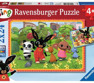 Ravensburger puzzle 2x24 - bing - BING, RAVENSBURGER