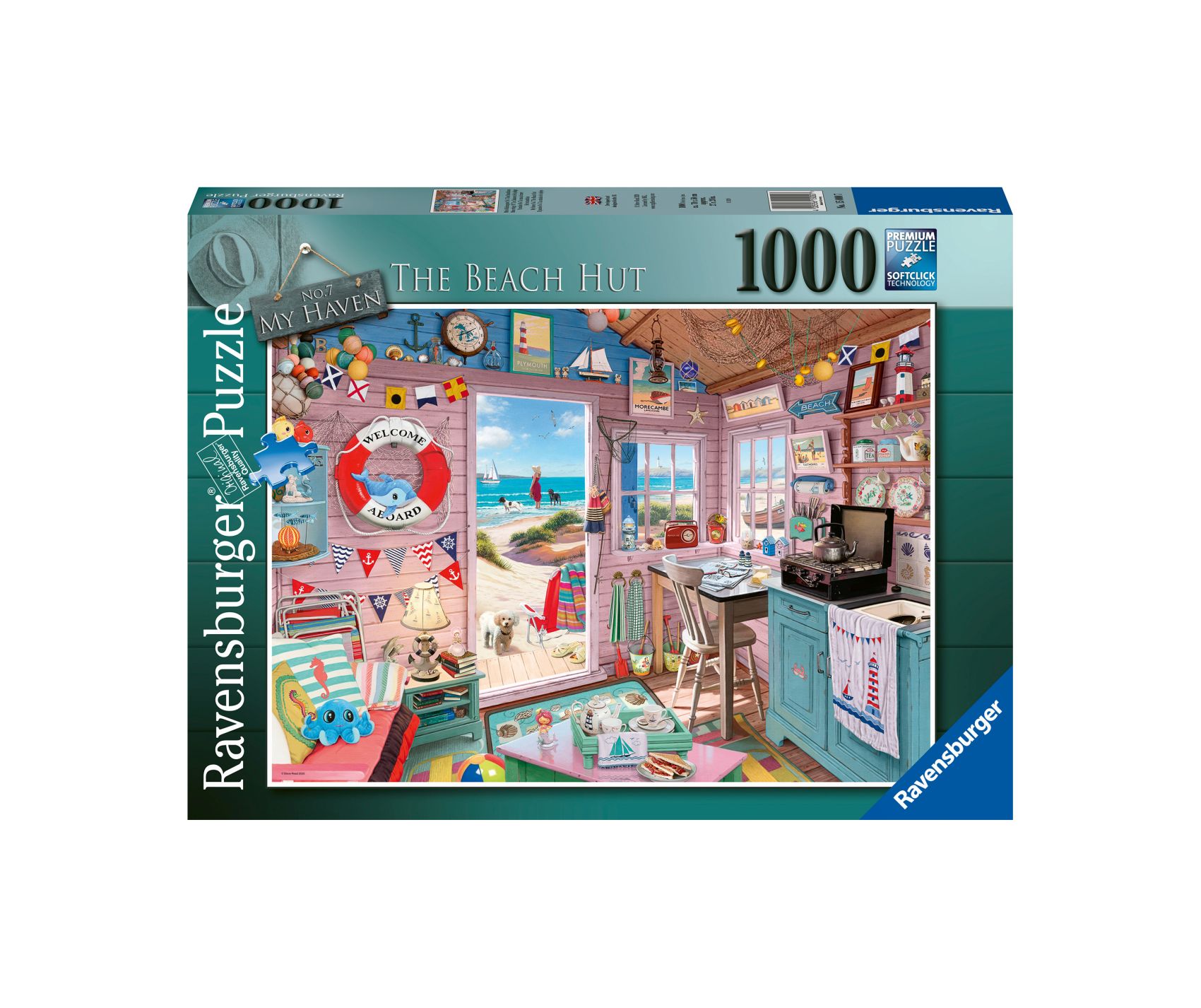 Ravensburger puzzle 1000 pezzi - la casa al mare - RAVENSBURGER