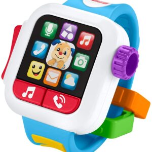 Fisher-price smartwatch ridi e impara, giocattolo istruttivo per bambini 6+ mesi - FISHER-PRICE