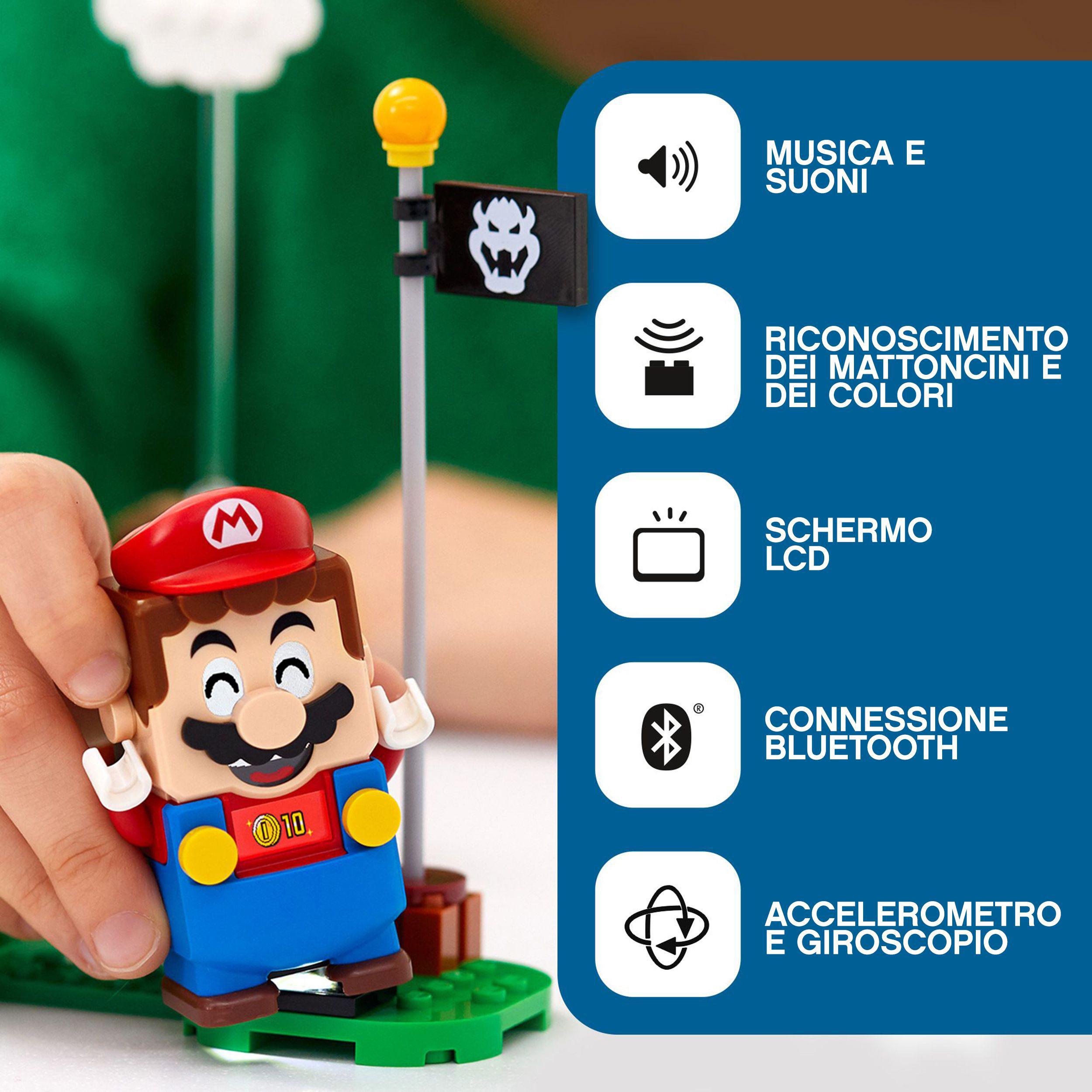 Lego super mario 71360 avventure di mario - starter pack, giochi per bambini dai 6 anni, giocattolo con personaggi interattivi - LEGO® Super Mario™, Super Mario, Lego