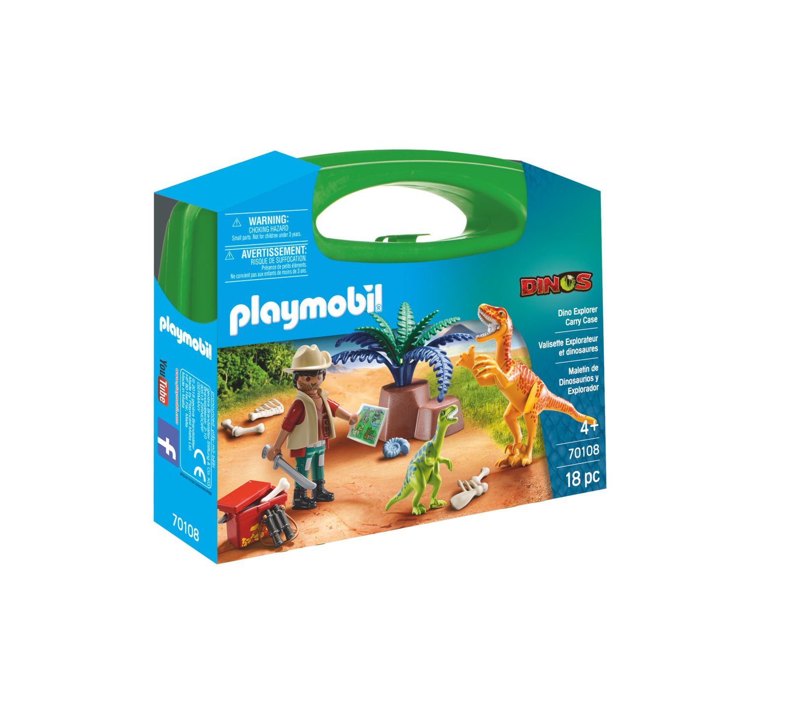 Carriyng case large dinosauri - Playmobil