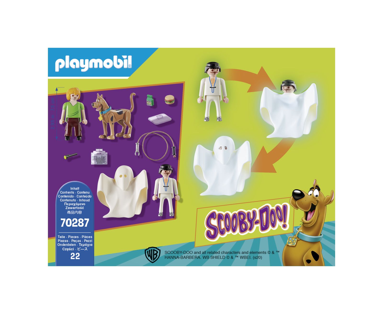 Scooby-doo! scooby & shaggy - Playmobil