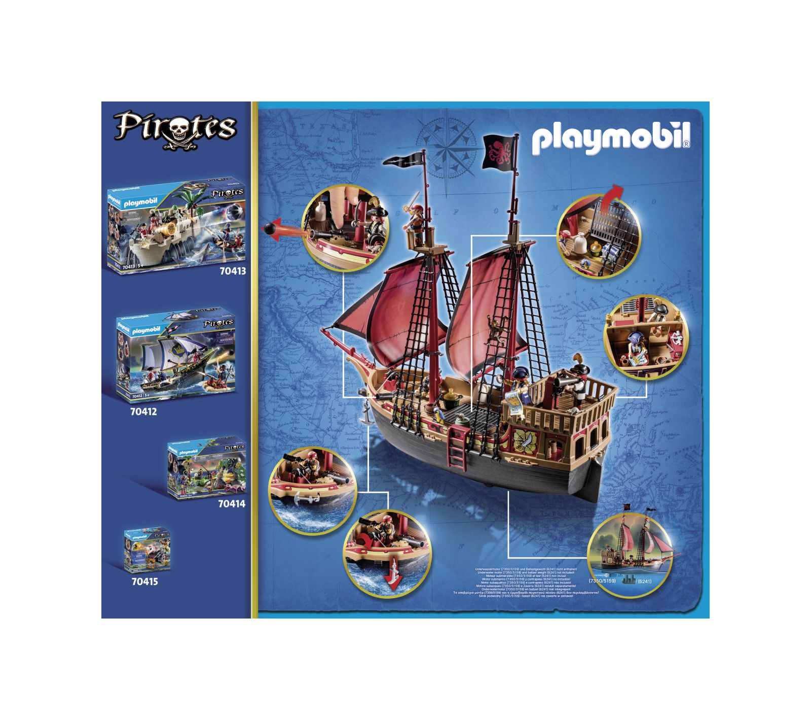 Galeone dei pirati - Playmobil