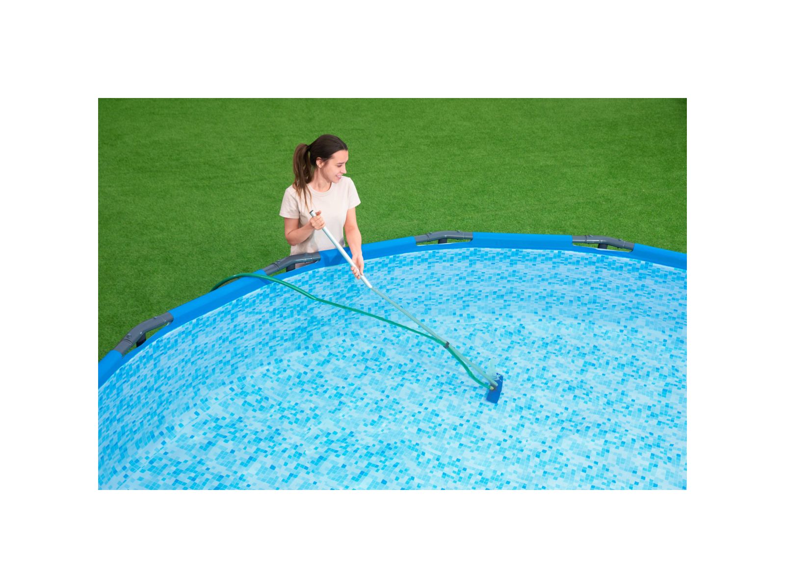 Bestway kit pulizia standard cm. 203 per piscine fino a diametro da cm. 366 venturi - Bestway