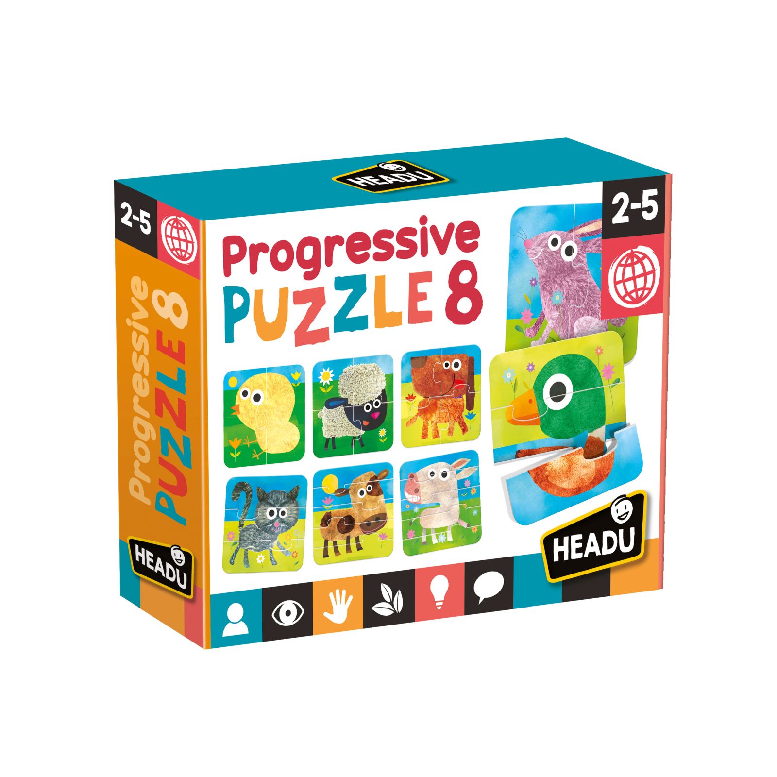 Headu - progressive puzzle 8 - HEADU