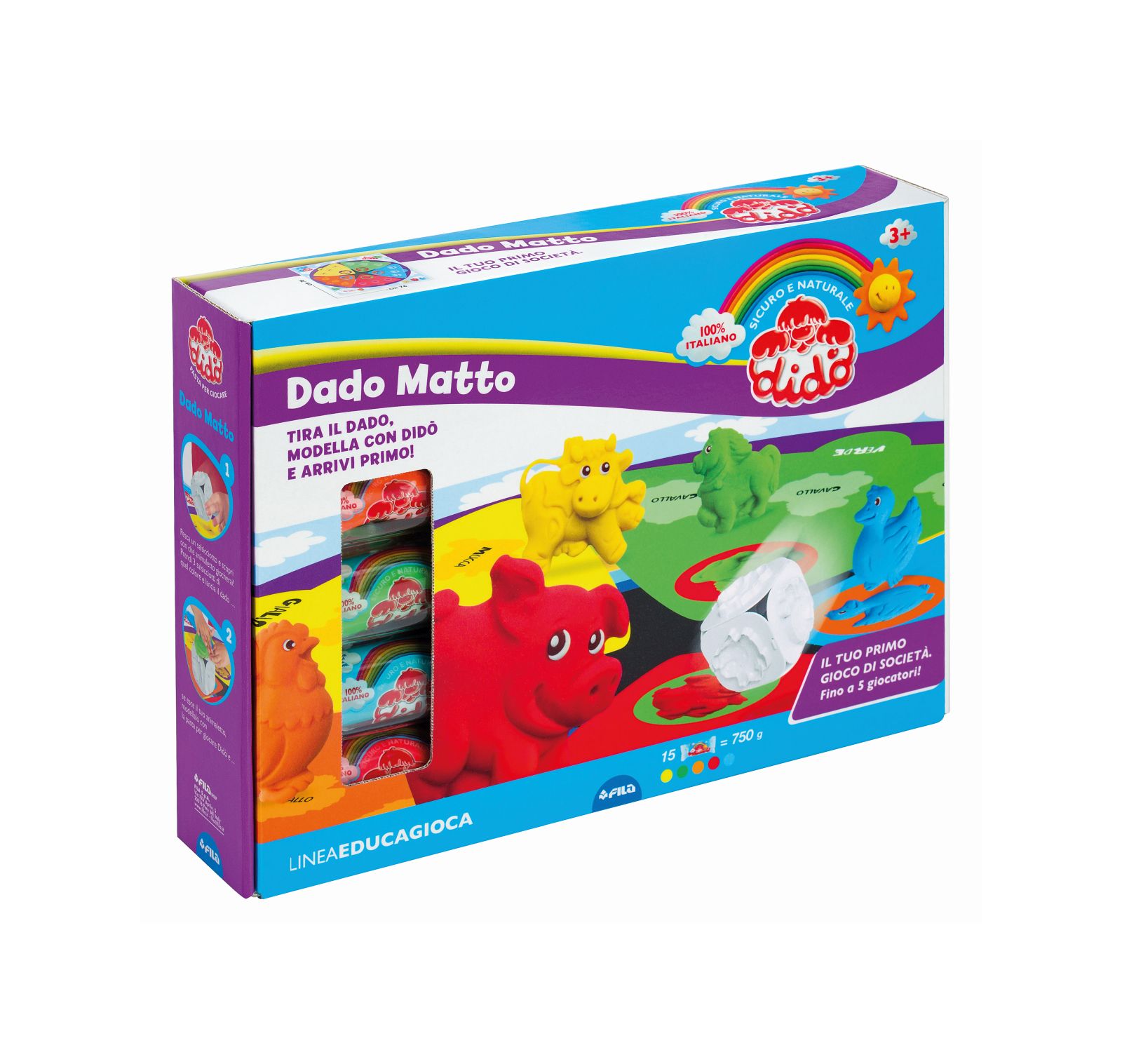 Dido' Model & Puzzle - Pasta da Modellare + Puzzle - Toys Center