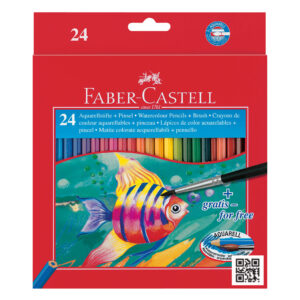 Matite aquerellabili 24 colori - FABER-CASTELL