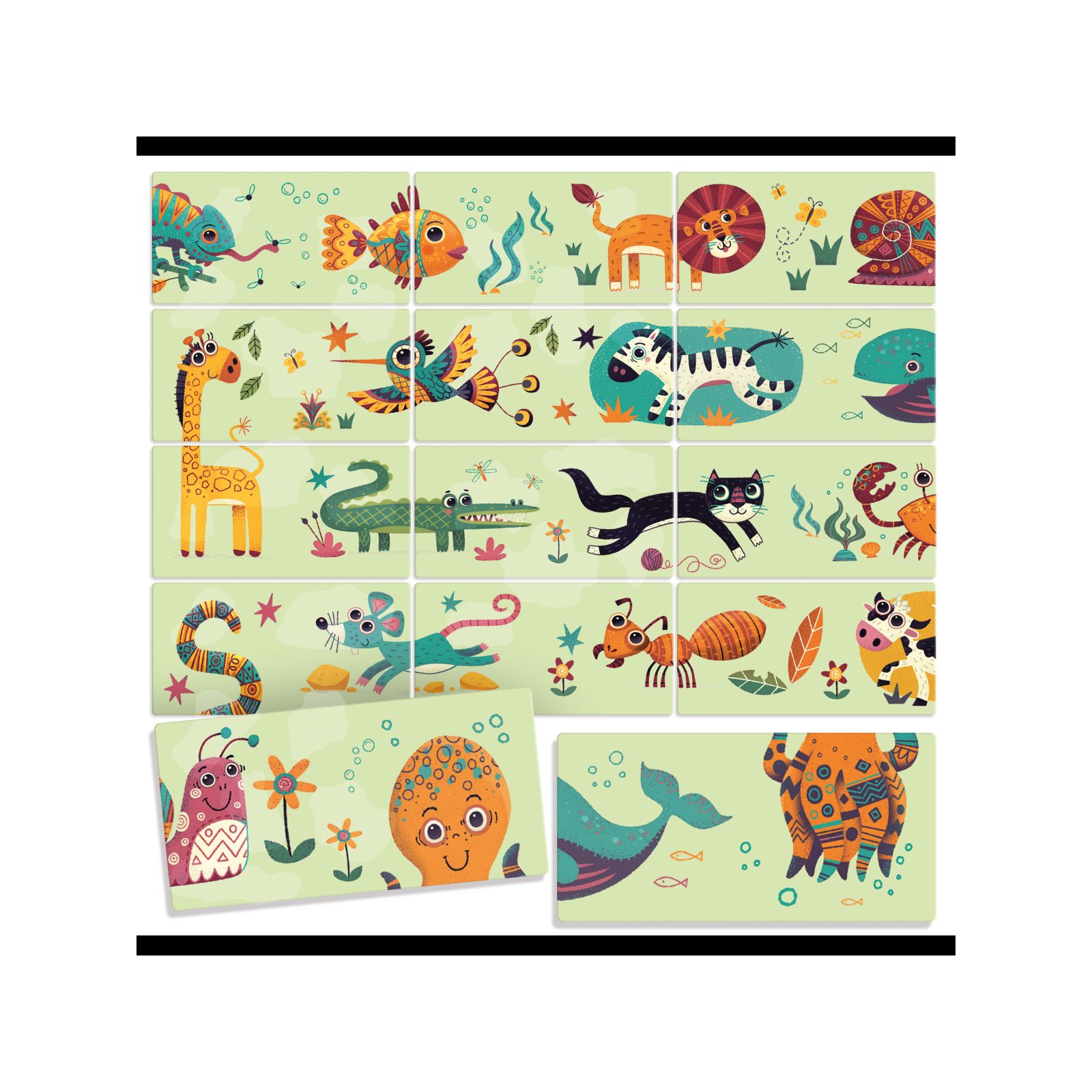 Headu - animal domino - HEADU