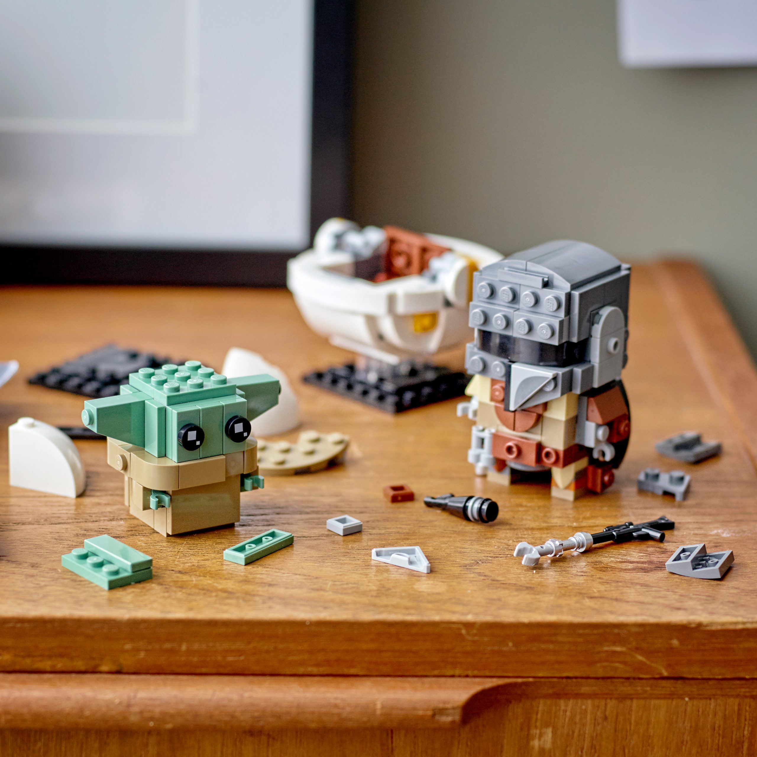 Lego star wars 75317 il mandaloriano e il bambino, modellini da costruire di brickheadz con 'baby yoda', idee regalo - LEGO® Star Wars™, Lego, Star Wars