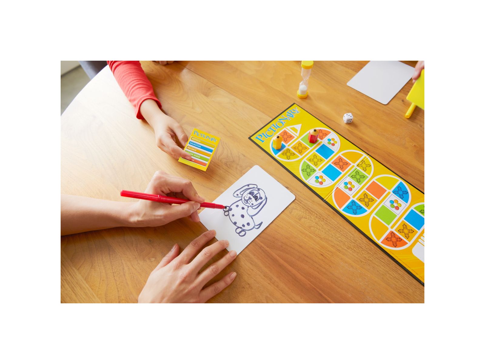 Mattel games, pictionary, gioco in scatola per famiglie, lingua italiana, 8+anni - MATTEL GAMES