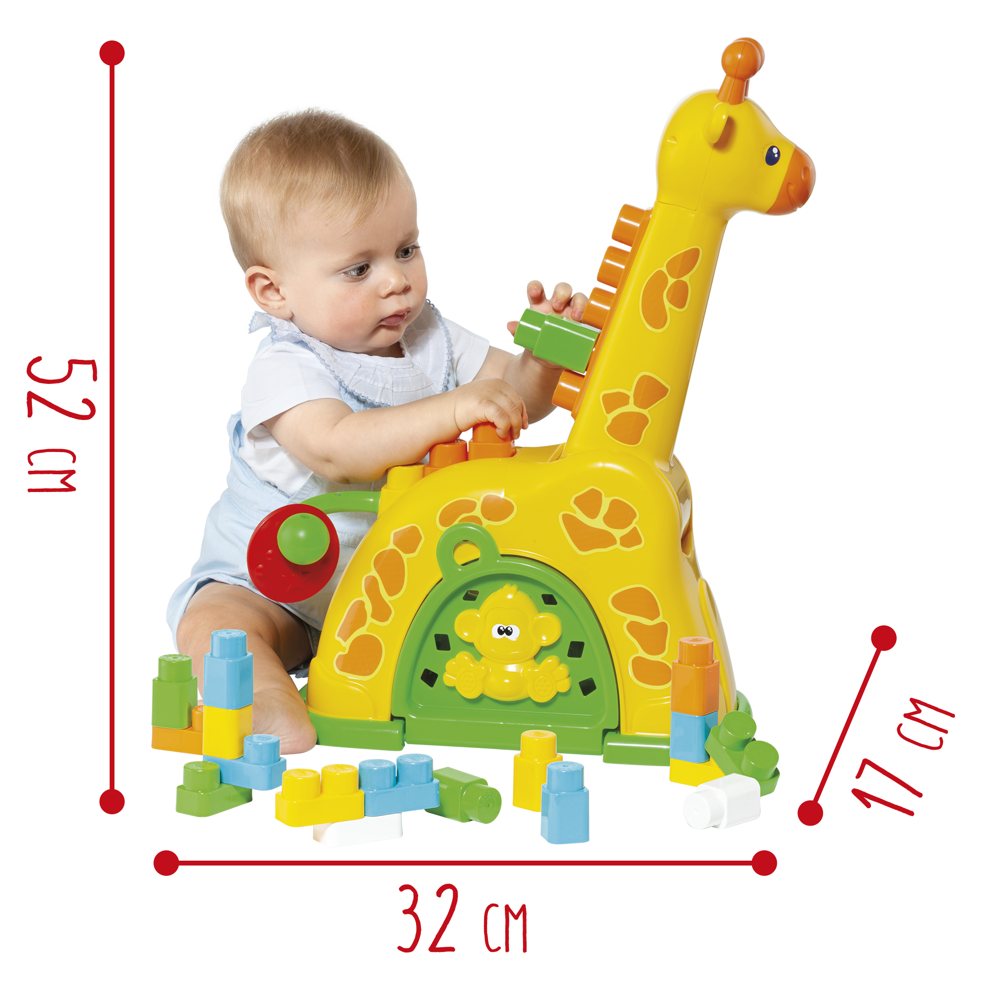 Giraffa multiattività - BABY SMILE