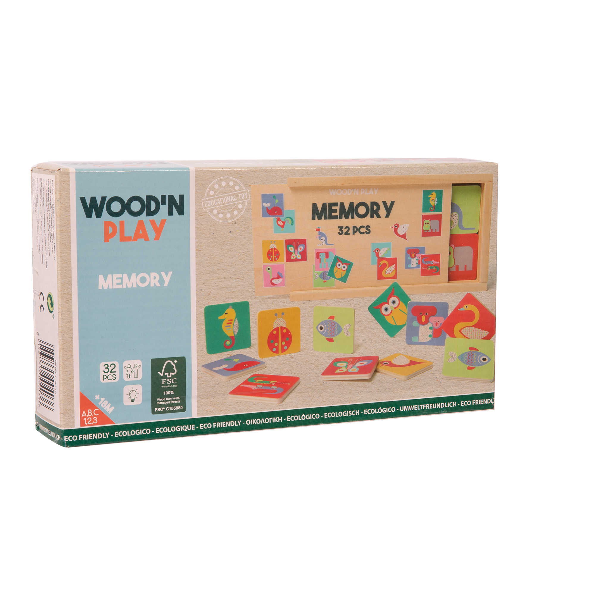 Memory - WOOD 'N' PLAY