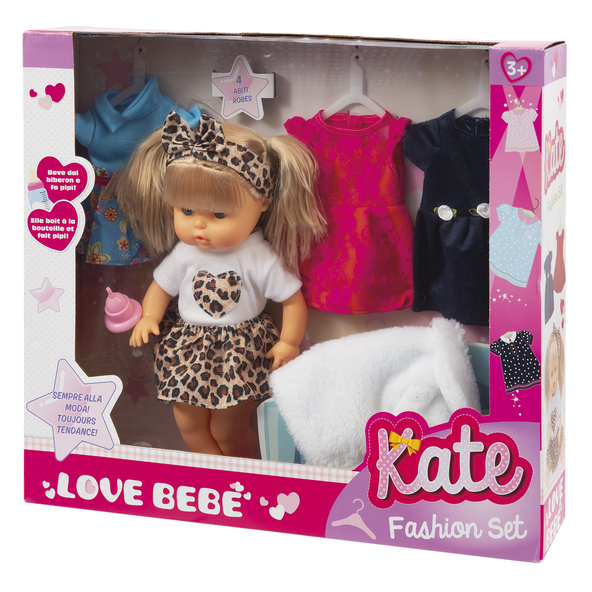 Kate fashion set - bambola con vestiti - LOVE BEBÈ