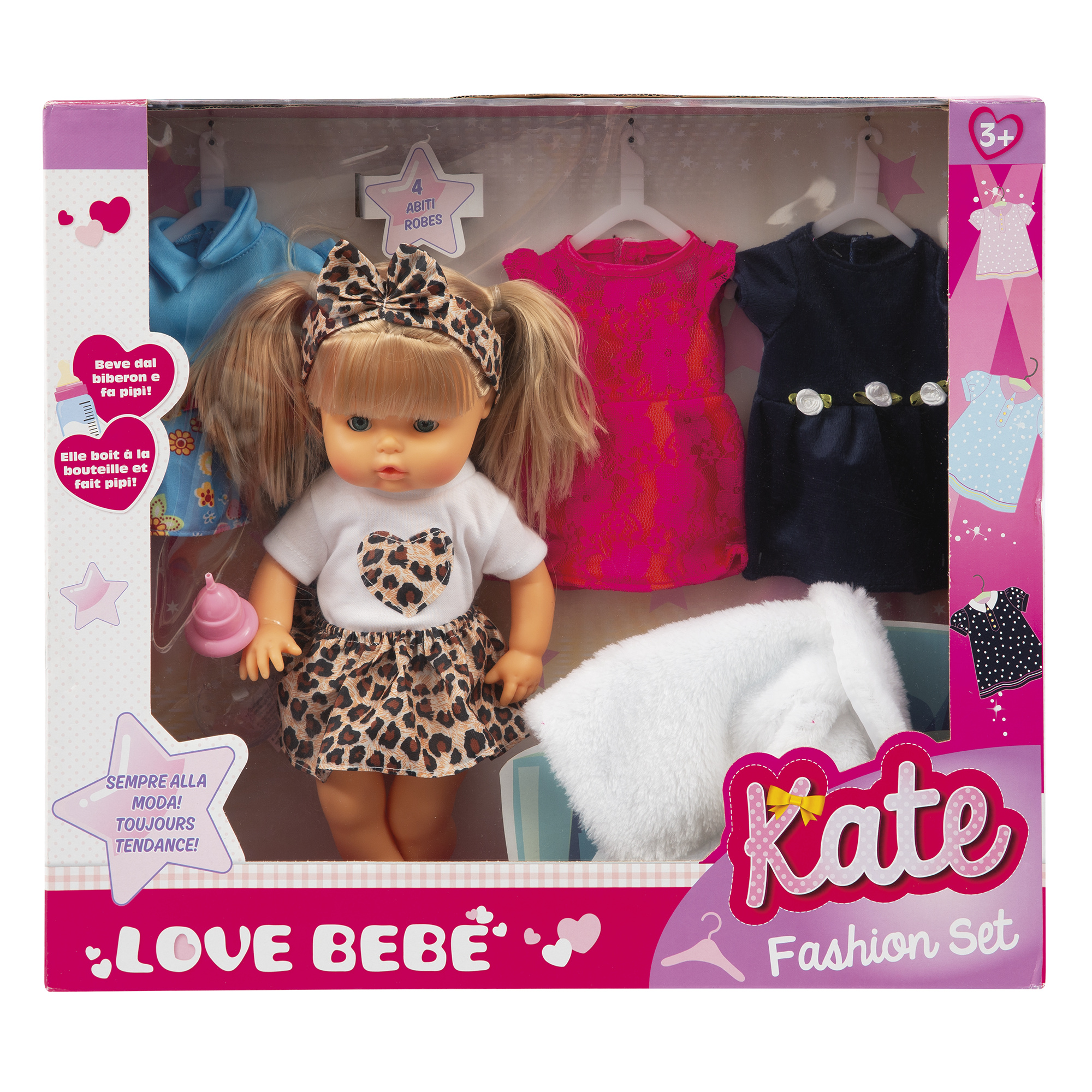 Kate fashion set - bambola con vestiti - LOVE BEBÈ