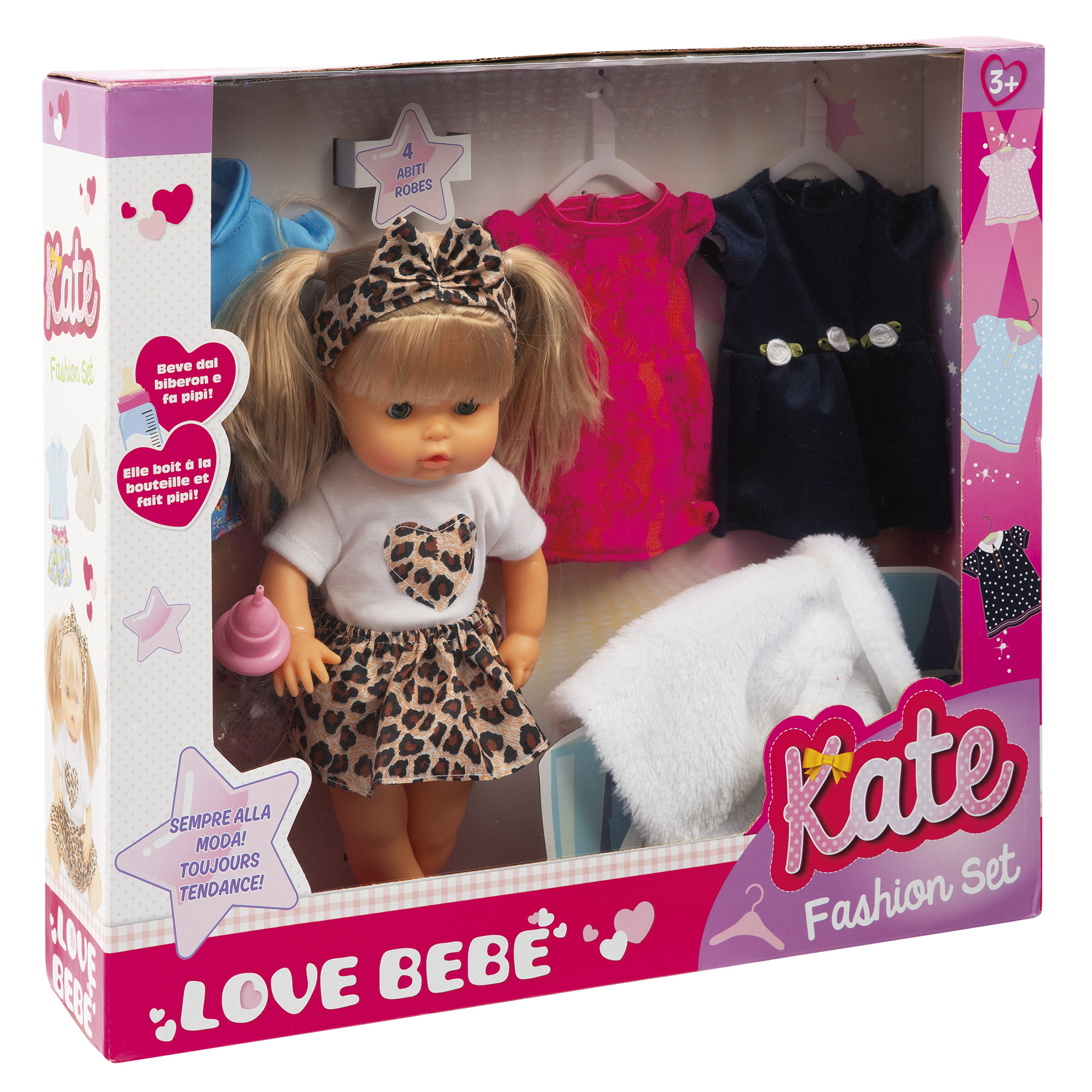 Kate fashion set - bambola con vestiti - LOVE BEBÈ