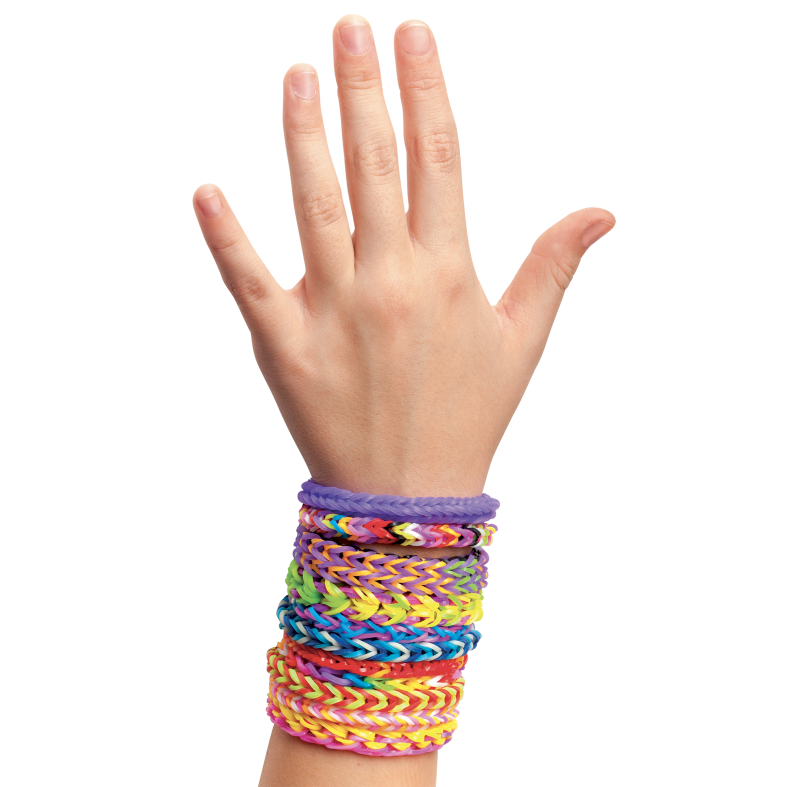 Come fare i braccialetti con gli elastici 