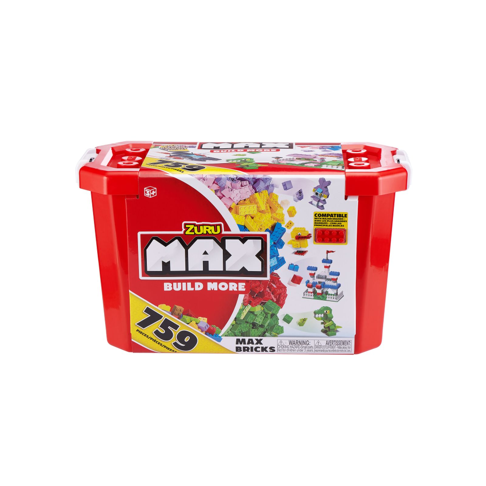 ZURU MAX COSTRUZIONI MINI FIGURE COMPATIBILI LEGO 15 PERSONAGGI | Natullo  Toys
