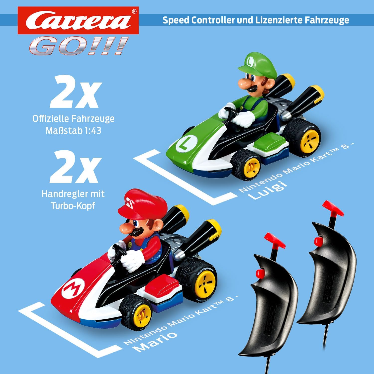Carrera go!!! nintendo mario kart 8 - CARRERA, Super Mario