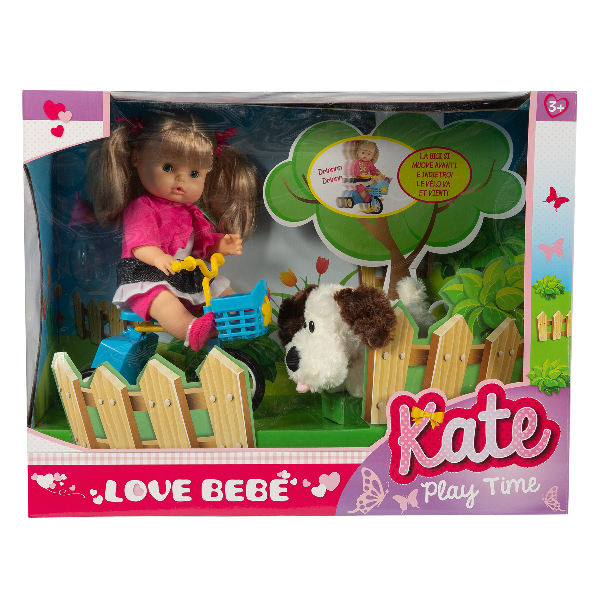 Kate play time - con bicicletta - LOVE BEBÈ