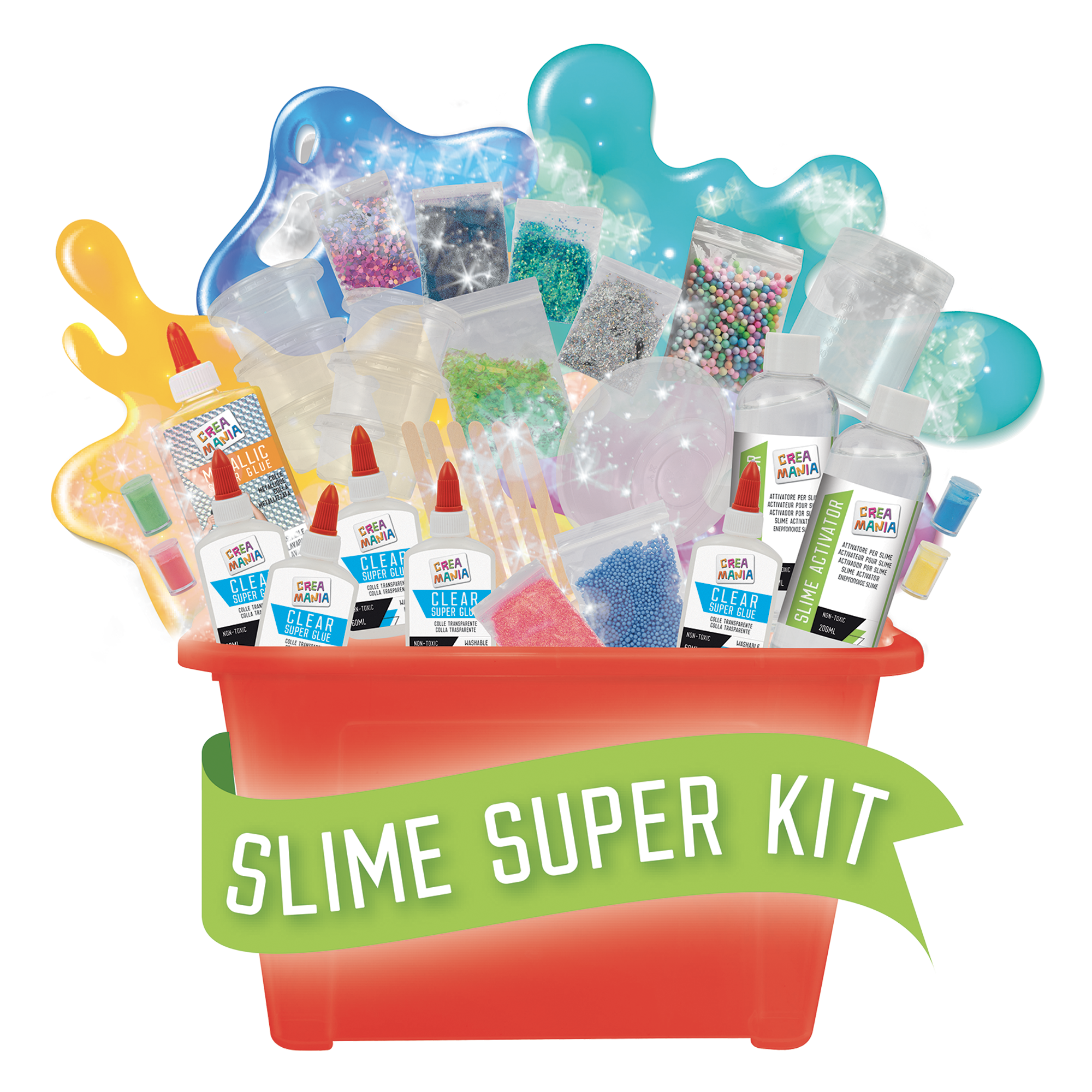 Slime super kit - CREA MANIA