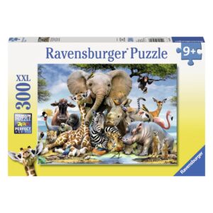 Ravensburger puzzle 300 pezzi xxl - cuccioli d'africa - RAVENSBURGER