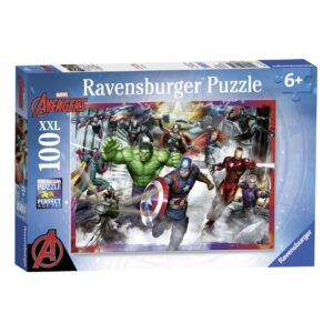 Ravensburger puzzle 100 pezzi xxl - avengers - RAVENSBURGER, Avengers