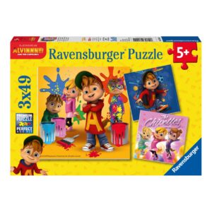 Ravensburger 3 puzzle 49 pezzi - alvin - RAVENSBURGER
