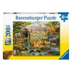 Ravensburger puzzle 200 pezzi xxl - animali della savana - RAVENSBURGER